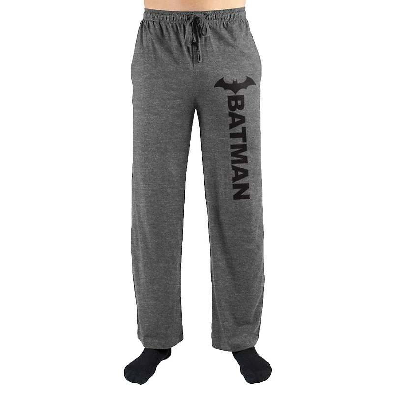 Mens Fleece Batman Pajama Pants