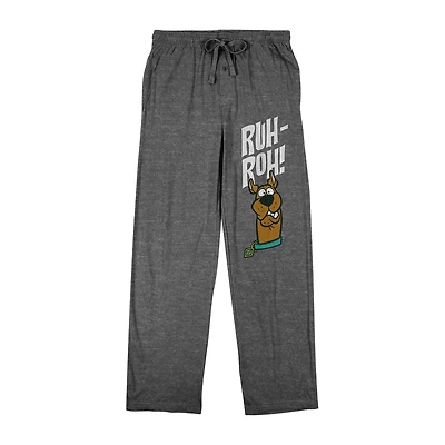 Mens Fleece Scooby Doo 1 Pair Pajama Pants