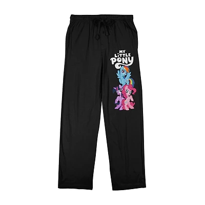 Mens Fleece My Little Pony 1 Pair Pajama Pants