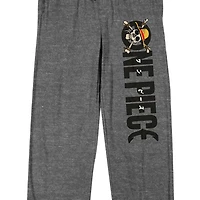 One Piece (Manga) Mens Fleece Pajama Pants