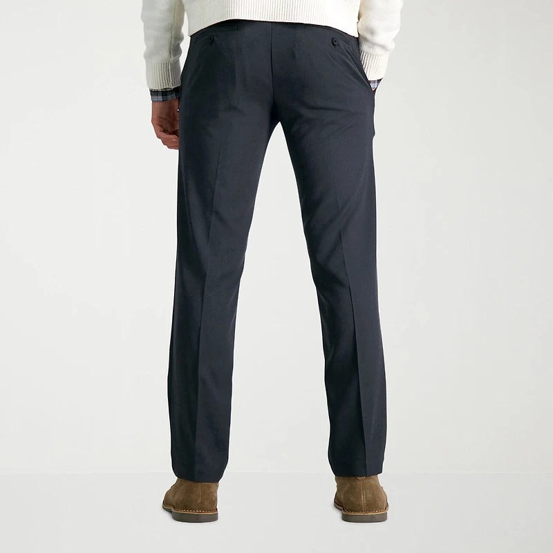 Haggar Cool 18 Pro Mens Straight Fit Flat Front Pant