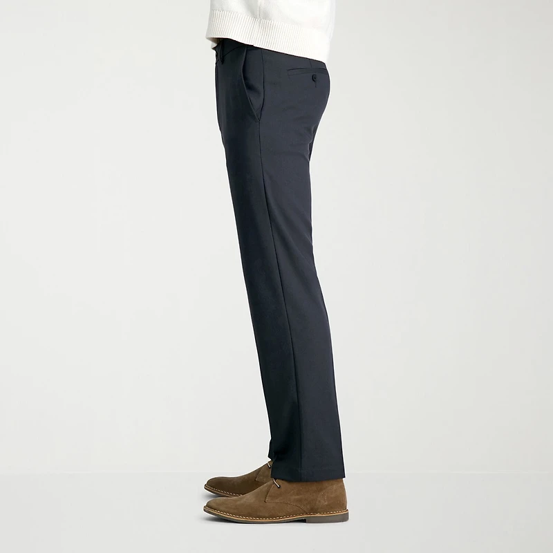 Haggar Cool 18 Pro Mens Straight Fit Flat Front Pant