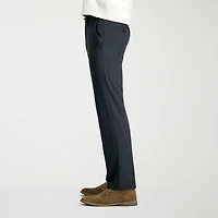 Haggar Cool 18 Pro Mens Straight Fit Flat Front Pant