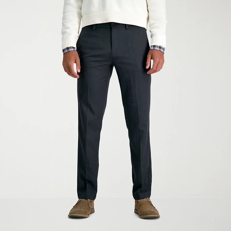 Haggar Cool 18 Pro Mens Straight Fit Flat Front Pant