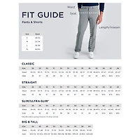 Haggar Cool 18 Pro Mens Straight Fit Flat Front Pant