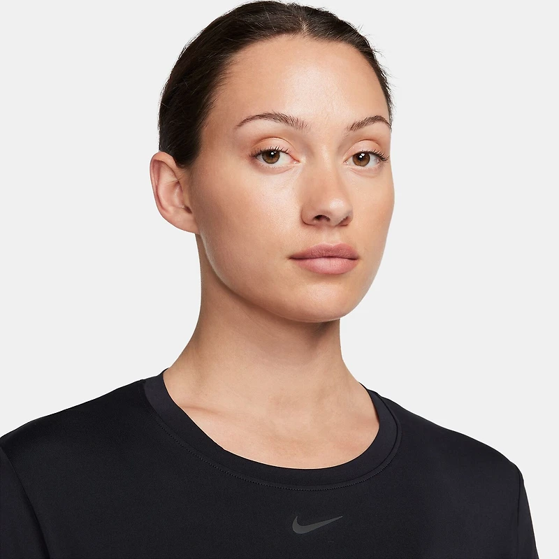 Nike Womens Crew Neck Short Sleeve Quick Dry Active T-Shirt
