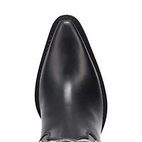 Dingo Womens Diamonds Forever Leather Boot Block Heel Cowboy Boots