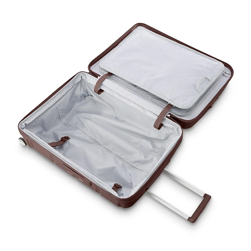 Samsonite Outline Pro 24 Inch Hardside Checked Spinner Luggage