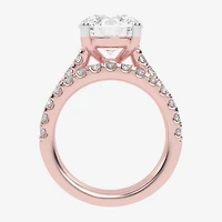 Signature By Modern Bride (G-H / Vs2-Si1) Womens 5 CT. T.W. Lab Grown White Diamond 14K Gold Round Bridal Set