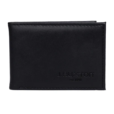 J. Buxton Garrison Front Pocket Slimfold Mens Rfid Blocking Envelope Wallet