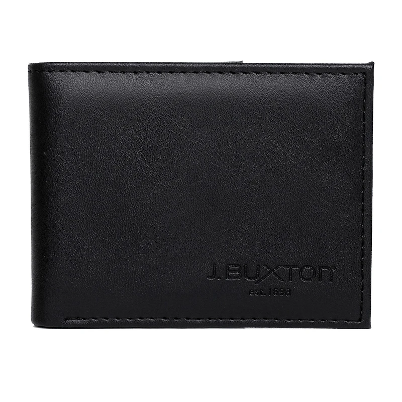 J. Buxton Garrison Credit Card Billfold Mens Rfid Blocking Envelope Wallet