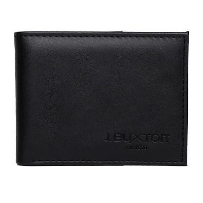 J. Buxton Garrison Credit Card Billfold Mens Rfid Blocking Envelope Wallet