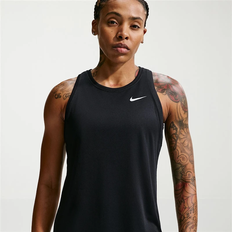 Nike Womens Crew Neck Sleeveless Tank Top