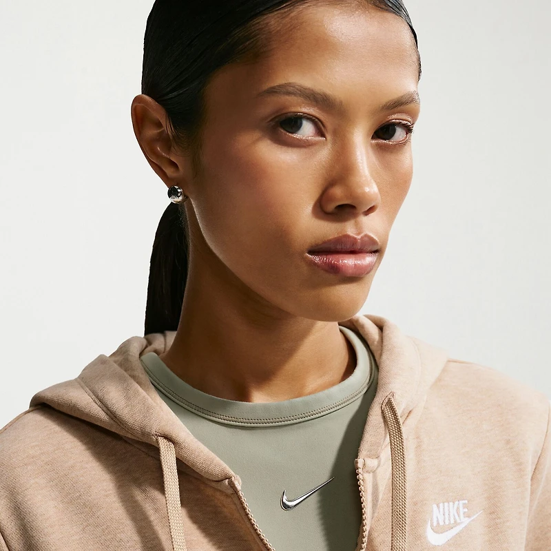 Nike Womens Long Sleeve Fleece Hoodie