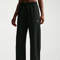 Nike Womens Wide Leg Mid Rise Regular Fit Workout Pant
