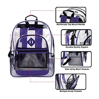 Summit Ridge Delux Clear Backpack With Mesh