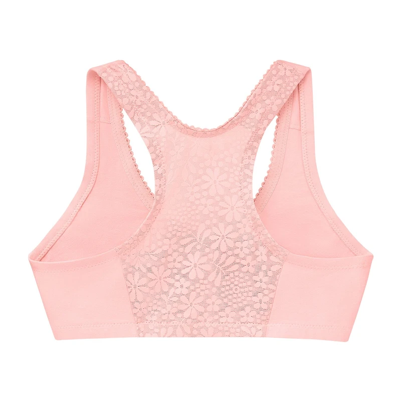 Glamorise® Soft Cotton T-Back Comfort Bra -1908