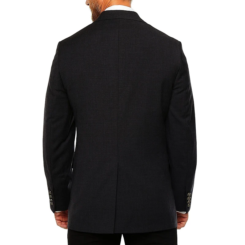 Stafford Hopsack Mens Stretch Fabric Classic Fit Big and Tall Blazer