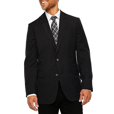 Stafford Hopsack Mens Stretch Fabric Classic Fit Big and Tall Blazer