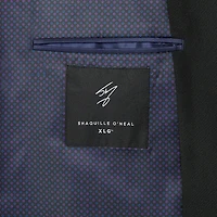 Shaquille O'Neal XLG™ Mens Stretch Fabric Classic Fit Big and Tall Suit Jacket