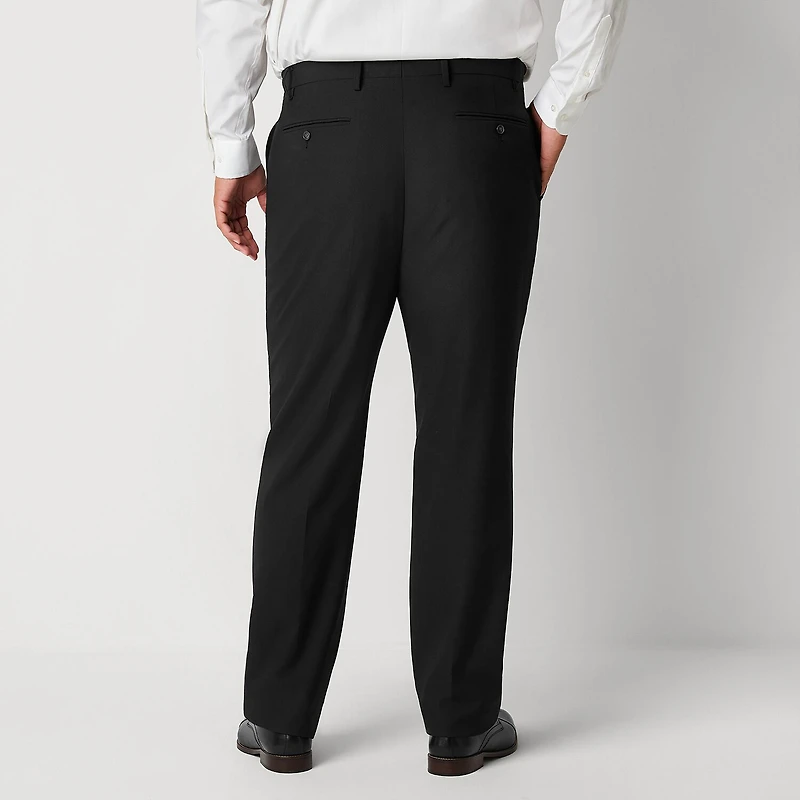 Shaquille O'Neal XLG™ Mens Big and Tall Stretch Fabric Classic Fit Flat Front Suit Pant