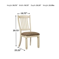 Signature Design by Ashley® Roanoke Set of 2 Upholstered Chairs