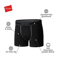 Hanes Big Kid Boys 10 Pack Boxer Briefs Bubf10