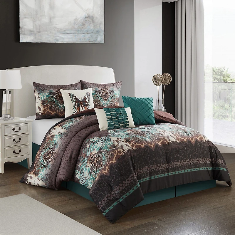 Stratford Park Eden 7-pc. Midweight Comforter Set