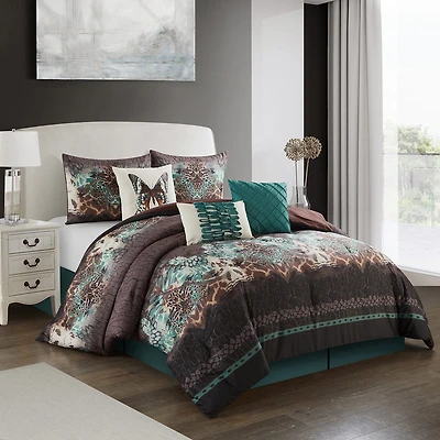 Stratford Park Eden 7-pc. Midweight Comforter Set