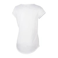 adidas Big Kid Girls Round Neck Short Sleeve Classic Fit Graphic T-Shirt