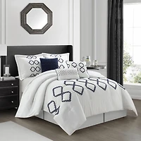 Stratford Park Maya 7-pc. Geometric Midweight Comforter Set