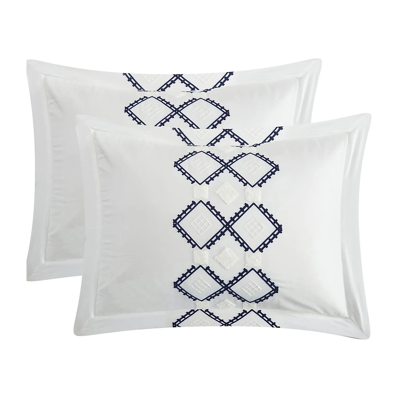 Stratford Park Maya 7-pc. Geometric Midweight Comforter Set