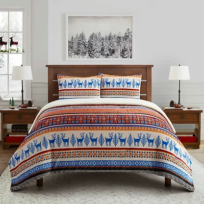 Stratford Park Dasher 3pc Southwest Midweight Comforter Set