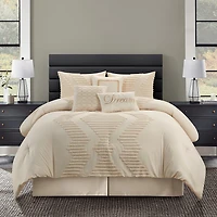 Stratford Park Eloise 7-pc. Geometric Midweight Comforter Set