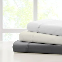 Color Sense Luxury Cotton Blend Quick-Drying Wrinkle-Resistant Sheet Set