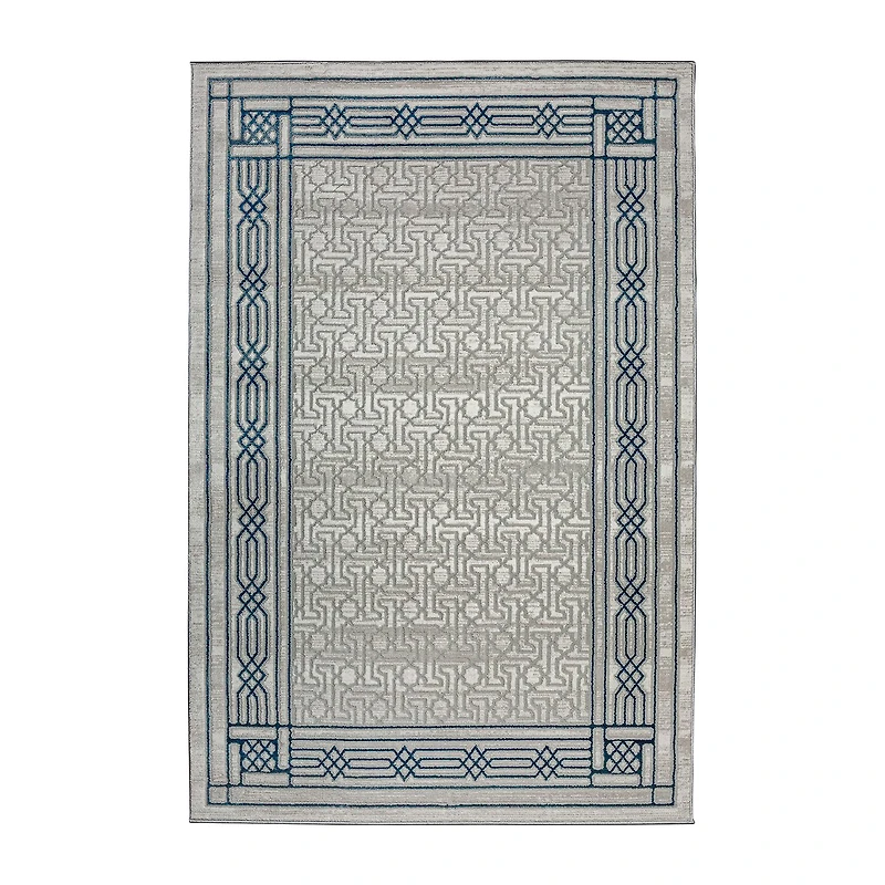 Radici Davide Bordered 5X7 Indoor Rectangular Area Rug