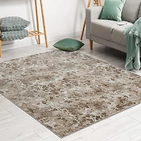 Radici Livigno Floral 5X7 Indoor Rectangular Area Rug