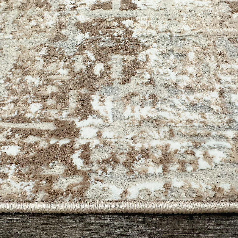 Radici Livigno Abstract Indoor Round Area Rug