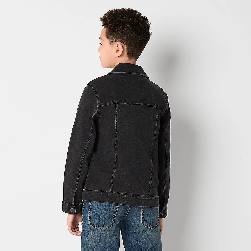 Thereabouts Little & Big Kid Unisex Denim Midweight Trucker Jacket