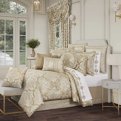 Queen Street Sympatica 4-pc. Midweight Embellished Comforter Set