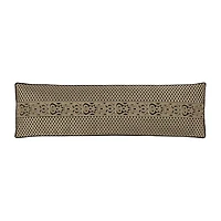 Queen Street Blythe Black & Gold Rectangular Throw Pillow