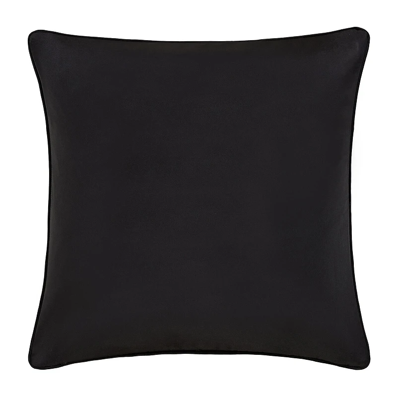 Queen Street Charleston Black Embellished Euro Sham