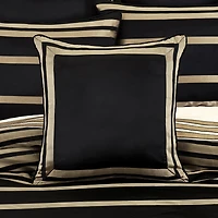 Queen Street Charleston Black Square Throw Pillow