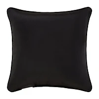 Queen Street Charleston Black Square Throw Pillow