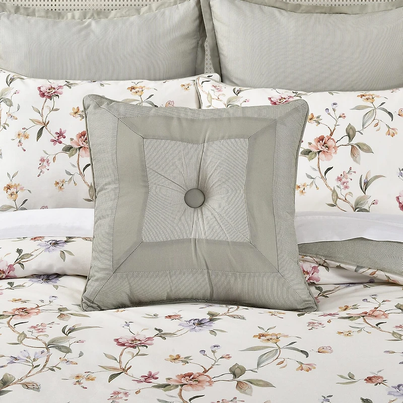 Queen Street Charlotte Square Throw Pillow