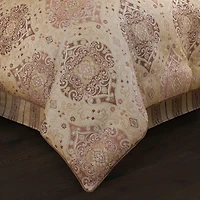 Queen Street Wallace Terracotta 4-pc. Midweight Comforter Set
