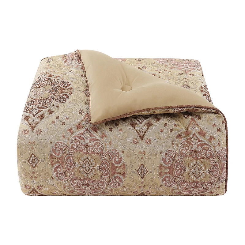 Queen Street Wallace Terracotta 4-pc. Midweight Comforter Set