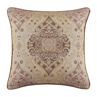 Queen Street Wallace Terracotta Square Throw Pillow