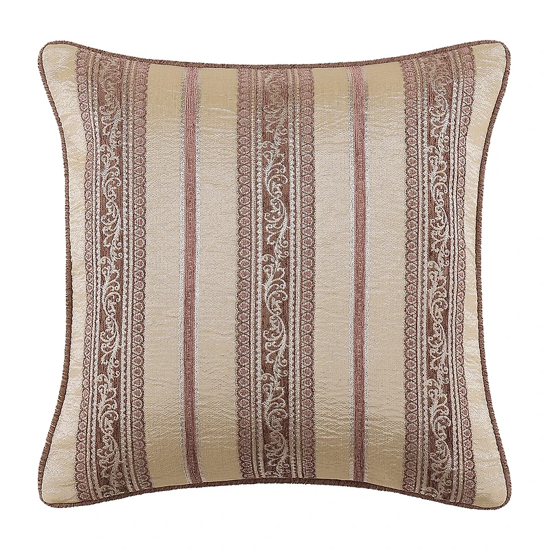 Queen Street Wallace Terracotta Square Throw Pillow