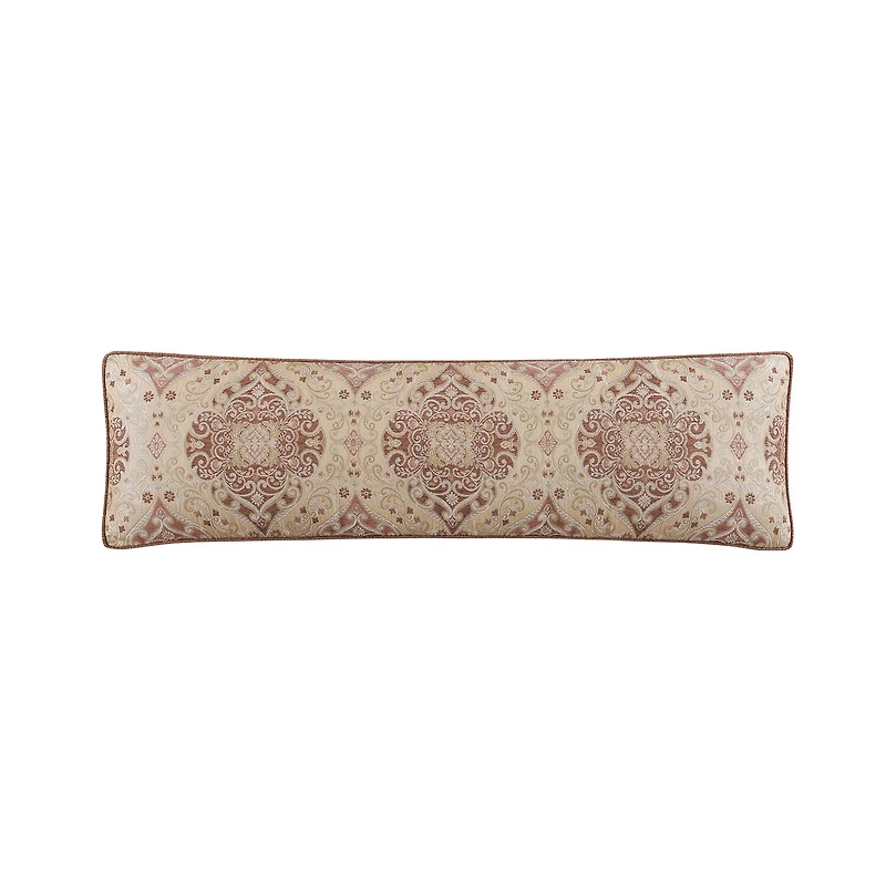 Queen Street Wallace Terracotta Bolster Throw Pillow